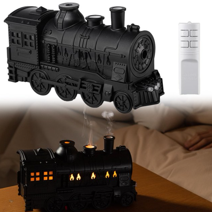 Home Fragrance Natural - 300ML Small Train Quiet Ultrasonic EssentialOil