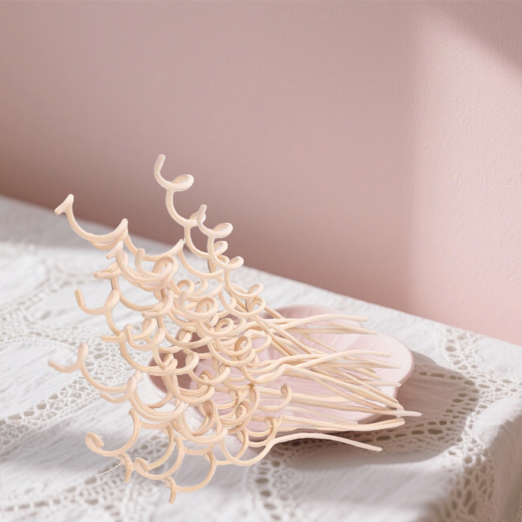 Home Fragrance Natural - 10pcs Long Wavy Diffuser Sticks Home