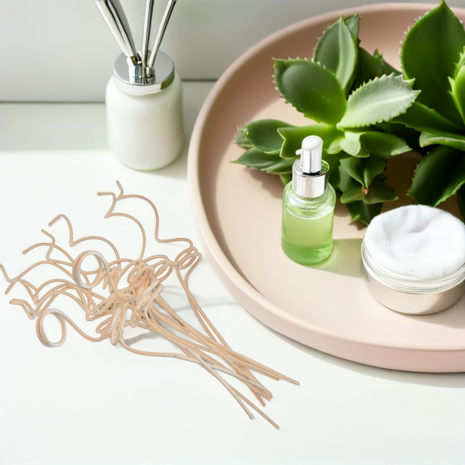 1Set Natural Rattan Shape Diff - Home Fragrance Natural review and price