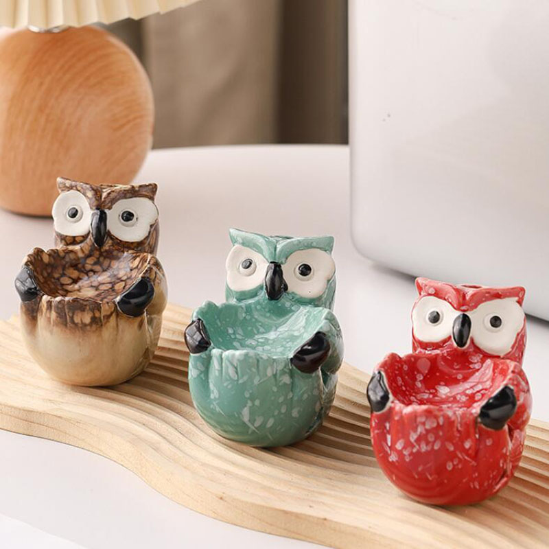 Ceramic Hollow Owl Aromatherap - Home Fragrance Oils For Oil Burners review and price