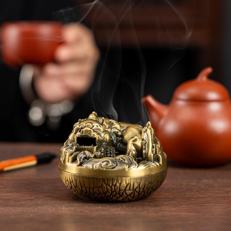 Incense Burner Alloy Hollow In - Home Fragrance Powder review and price